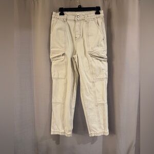 Women’s PacSun  Cream Cargo Pants